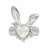 Bunny Ring Silver