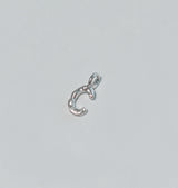 Letter pendant 925 silver