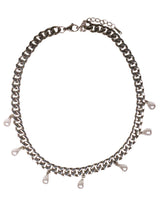 Izza Chain Necklace Silver
