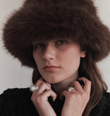 Camilla faux fur brown