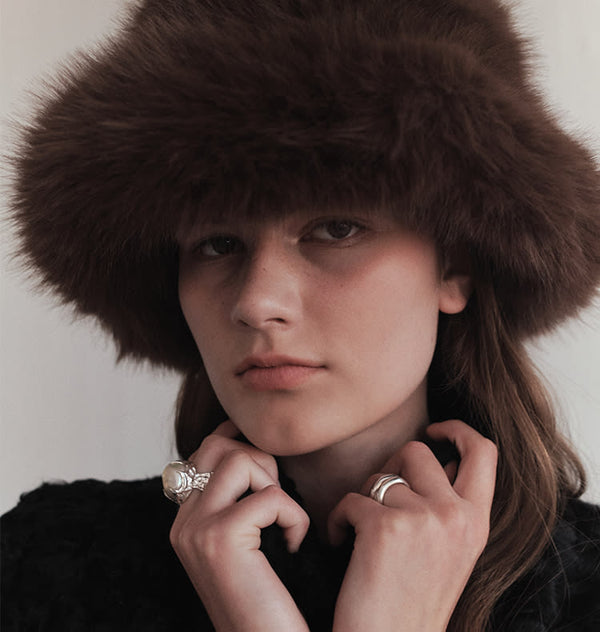 Camilla faux fur brown