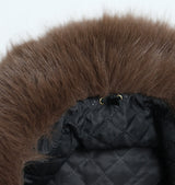 Camilla faux fur brown