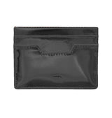 card wallet metallic black