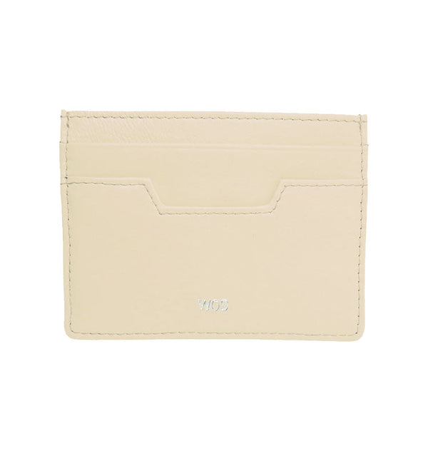 card wallet cream