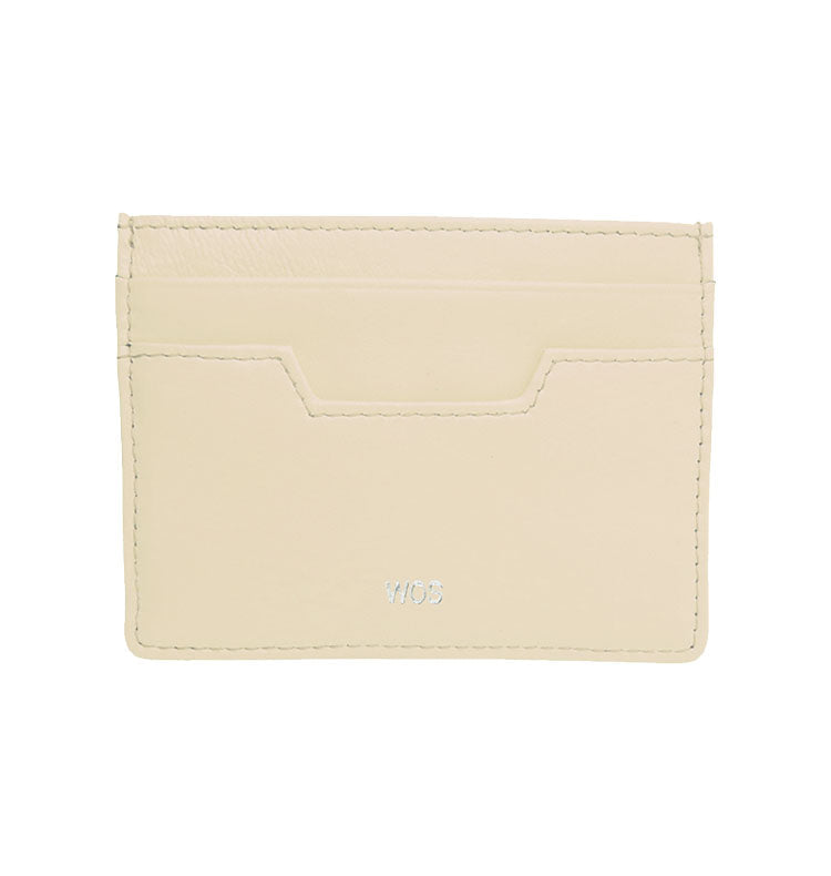 card wallet cream