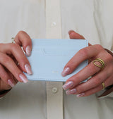 card wallet blue