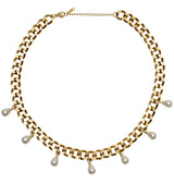Izza Chain Necklace Gold