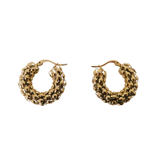 Coco Hoops Earrings Gold