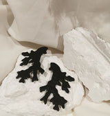 Cora earrings midnight black