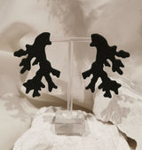 Cora earrings midnight black