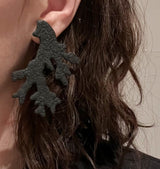 Cora earrings midnight black