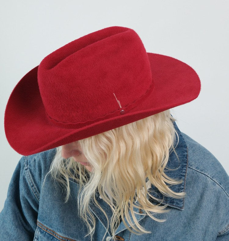 CRIMSON VISION COWBOY HAT