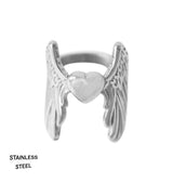 angel ring silver