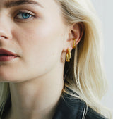 cuddle earrings gold