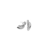 cuddle earrings silver