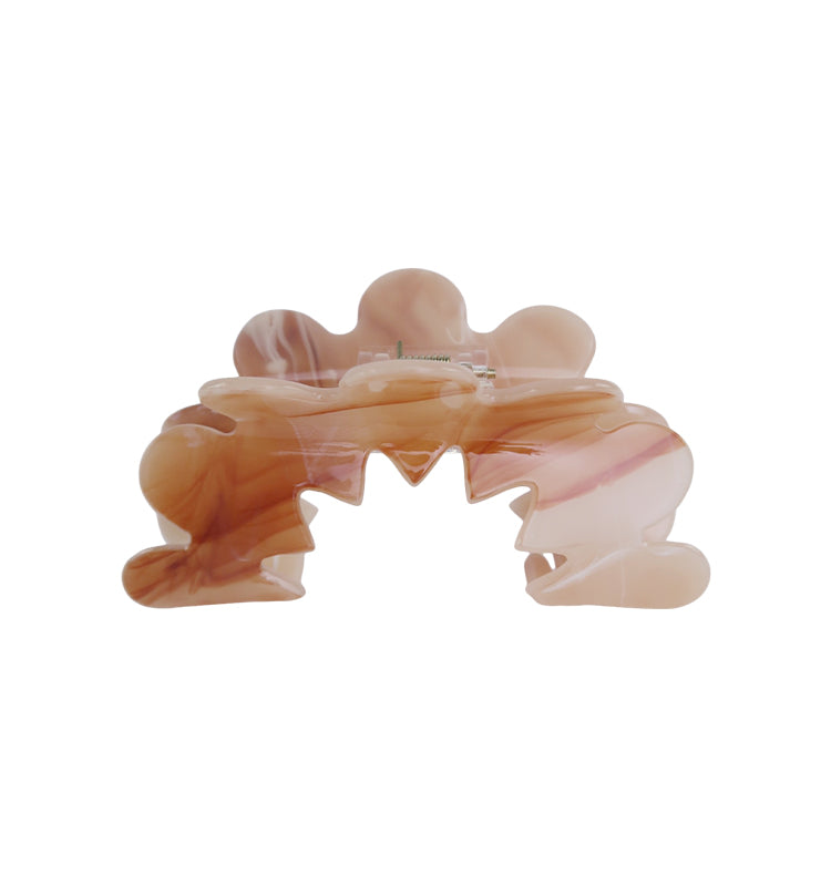 Dance hårklämma peach