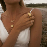Devilfish ring gold