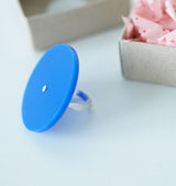 Disc-o ring blue