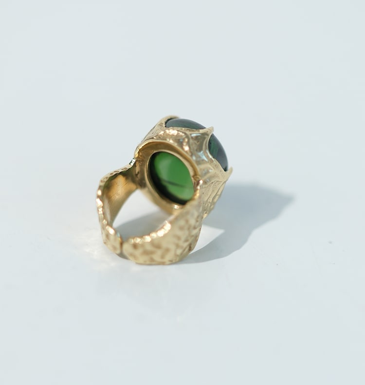 Draco ring brass