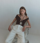 Dusa necklace silver