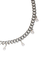 Izza Chain Necklace Silver