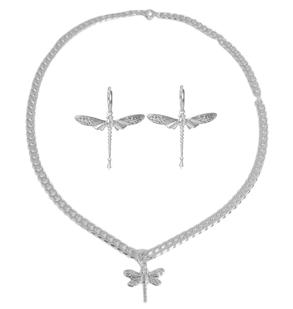 Dragonfly kit silver