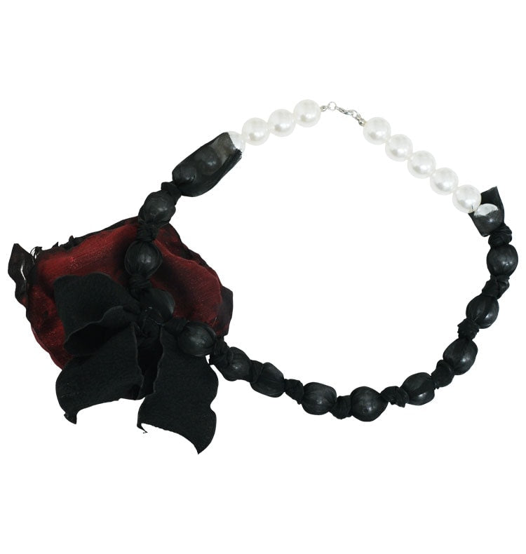 Evelina necklace red