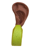 Shape earrings small green