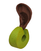 Shape earrings small green