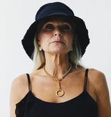 fanny bucket hat black