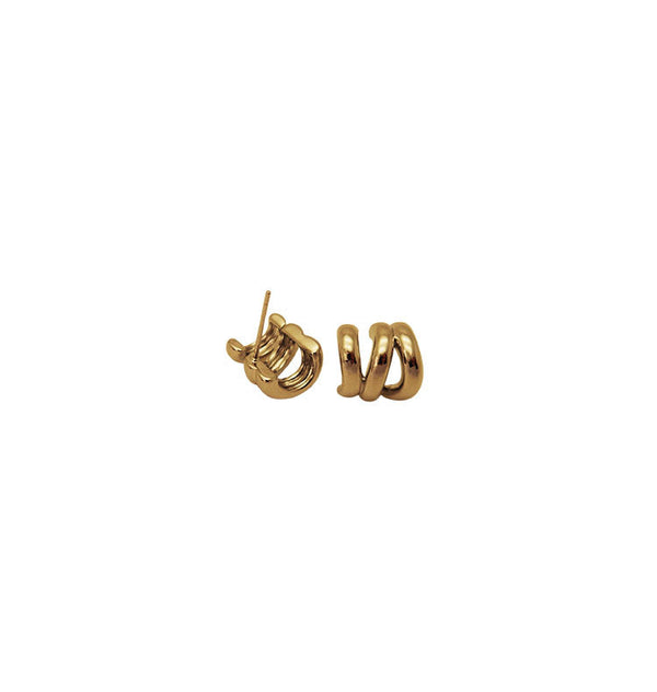 fanny earrings gold