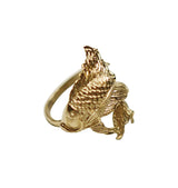 Fish ring brass