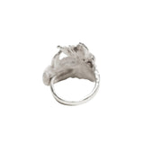 Fish ring 925 silver