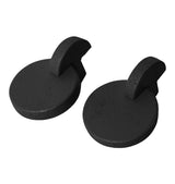 Float bouy earrings black