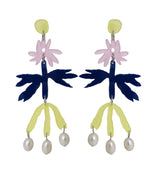 funky flora earrings