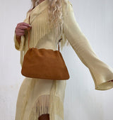 Gia bag suede brown