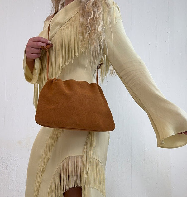 Gia bag suede brown