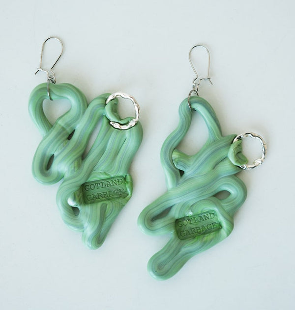 Nature earrings green