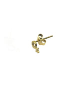 Gudrun mini single earring gold