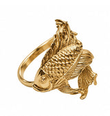Fish ring brass