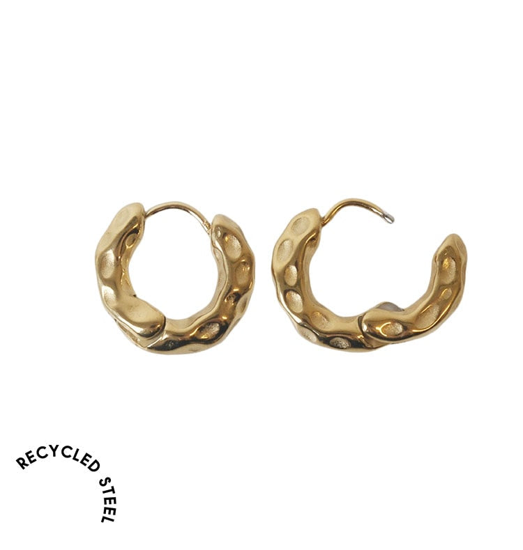 hanna earrings gold