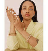 HITCHED • clear brass