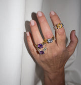 HITCHED • clear brass