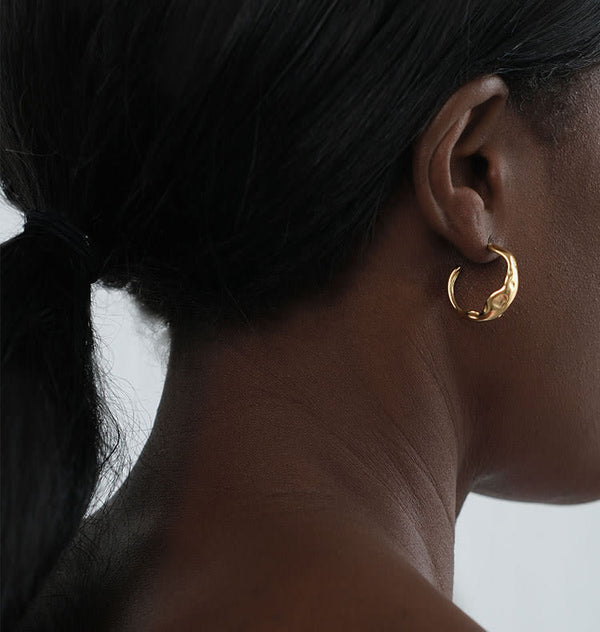 Inessa earrings gold