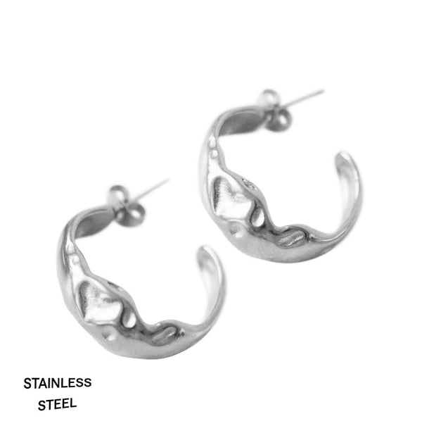 inessa earrings silver