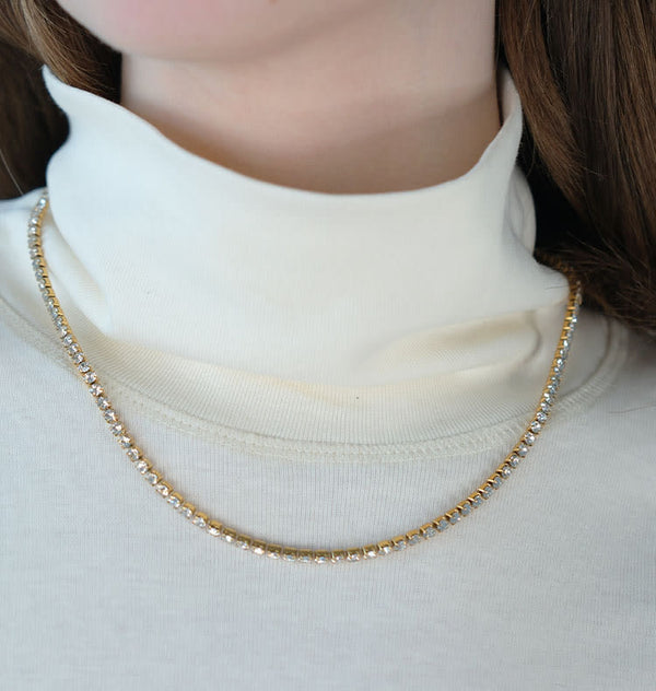 Jamal necklace short gold