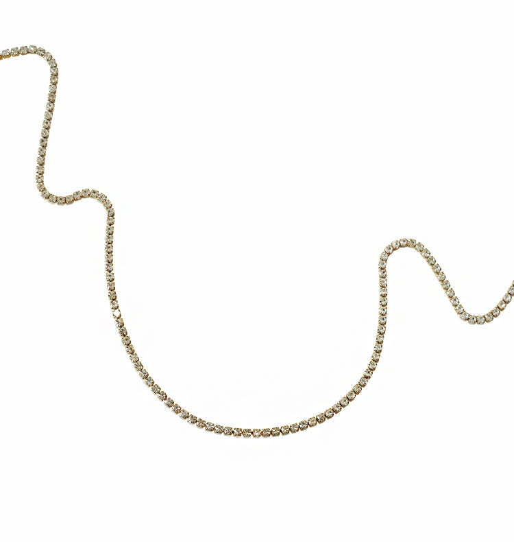 Jamal necklace short gold