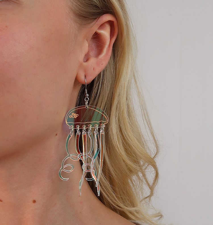 jellyfish earrings