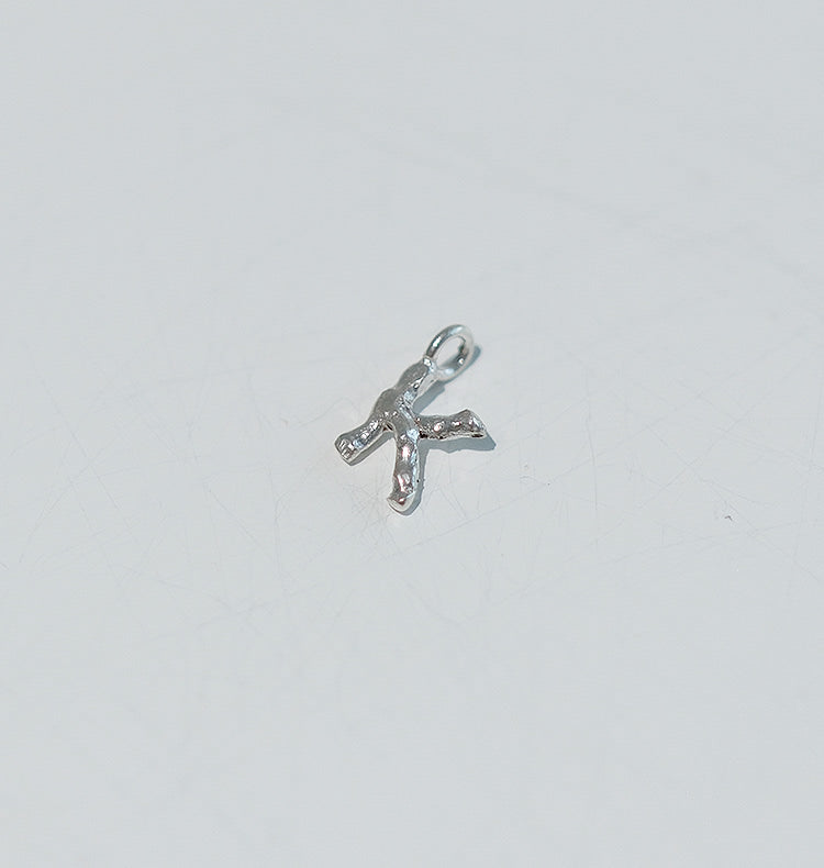 Letter pendant 925 silver