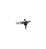 kai angel ring black